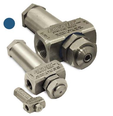 No Drip Siphon Fed Round Air Atomizing Nozzle Model gen4IB